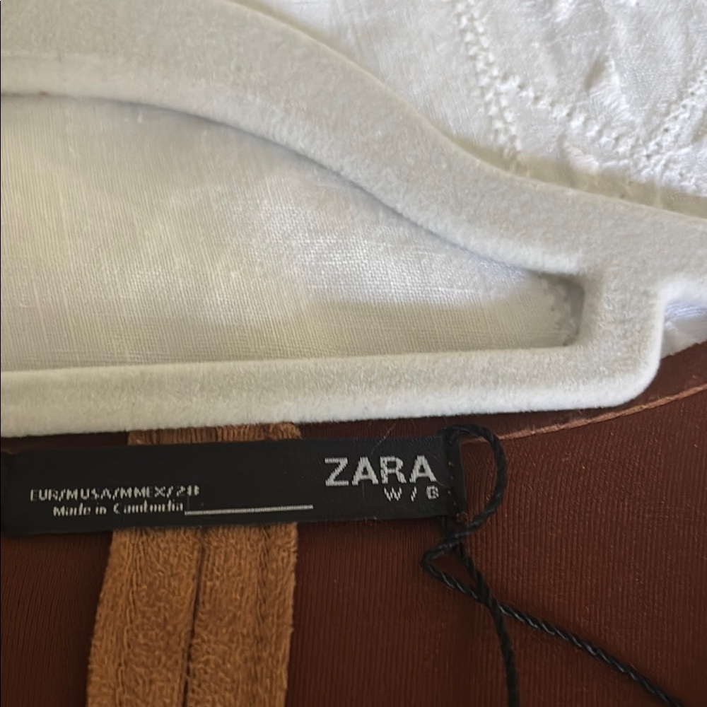Zara Chestnut Brown Blouse